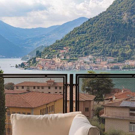 Lake Iseo Panorama Sulzano Buitenkant foto